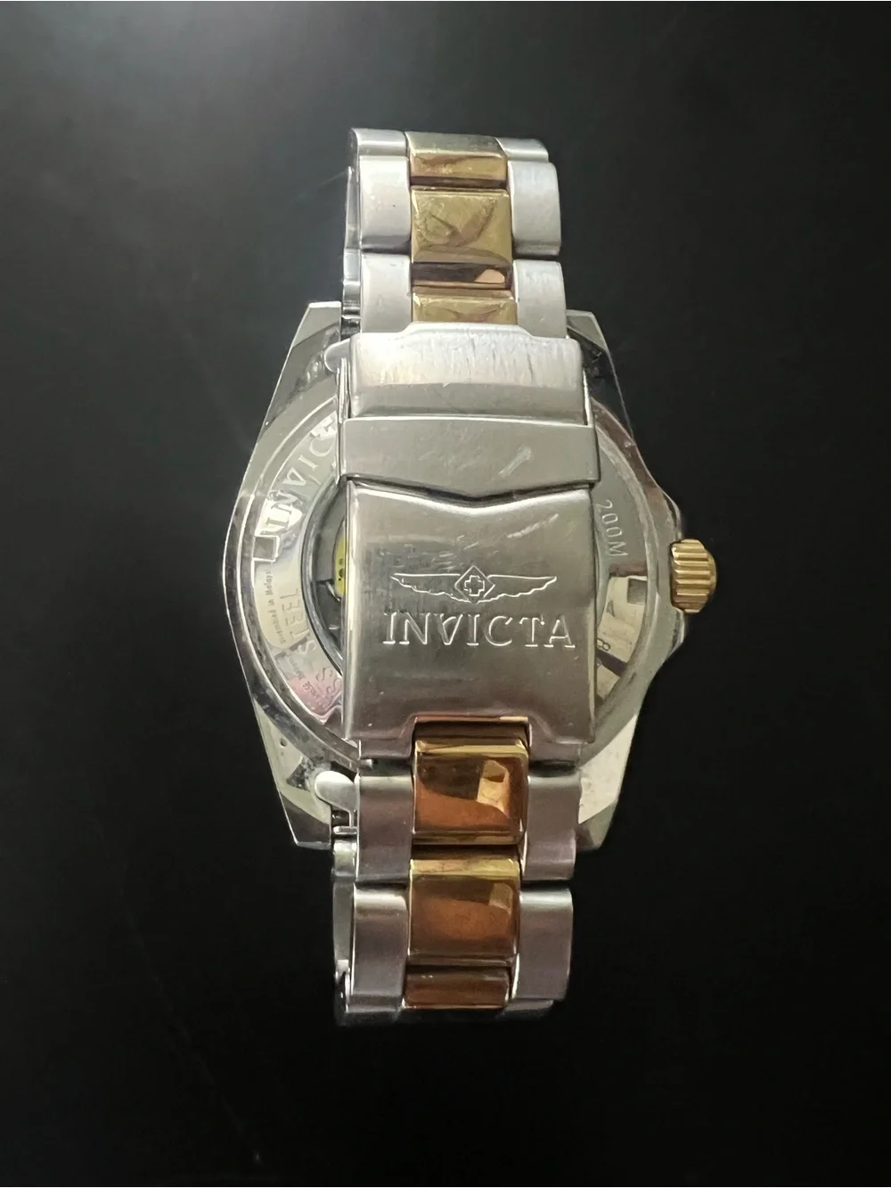 Invicta two tone stainless watch